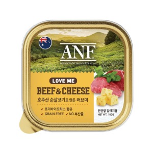 ANF 독 러브미 비프&amp;치즈 100g